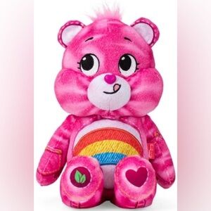 Care Bears Cheer Bear Plush with Rainbow Belly 10” NWT
